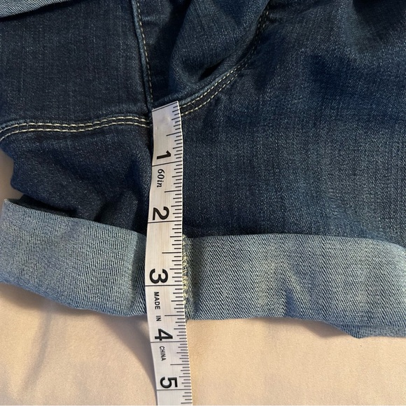 Judy Blue Womens Size S Isla Pull On High Rise Rolled Hem Dark Wash Denim Shorts - Picture 10 of 10